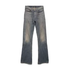 Pantaloni Bootcut in Azzurro