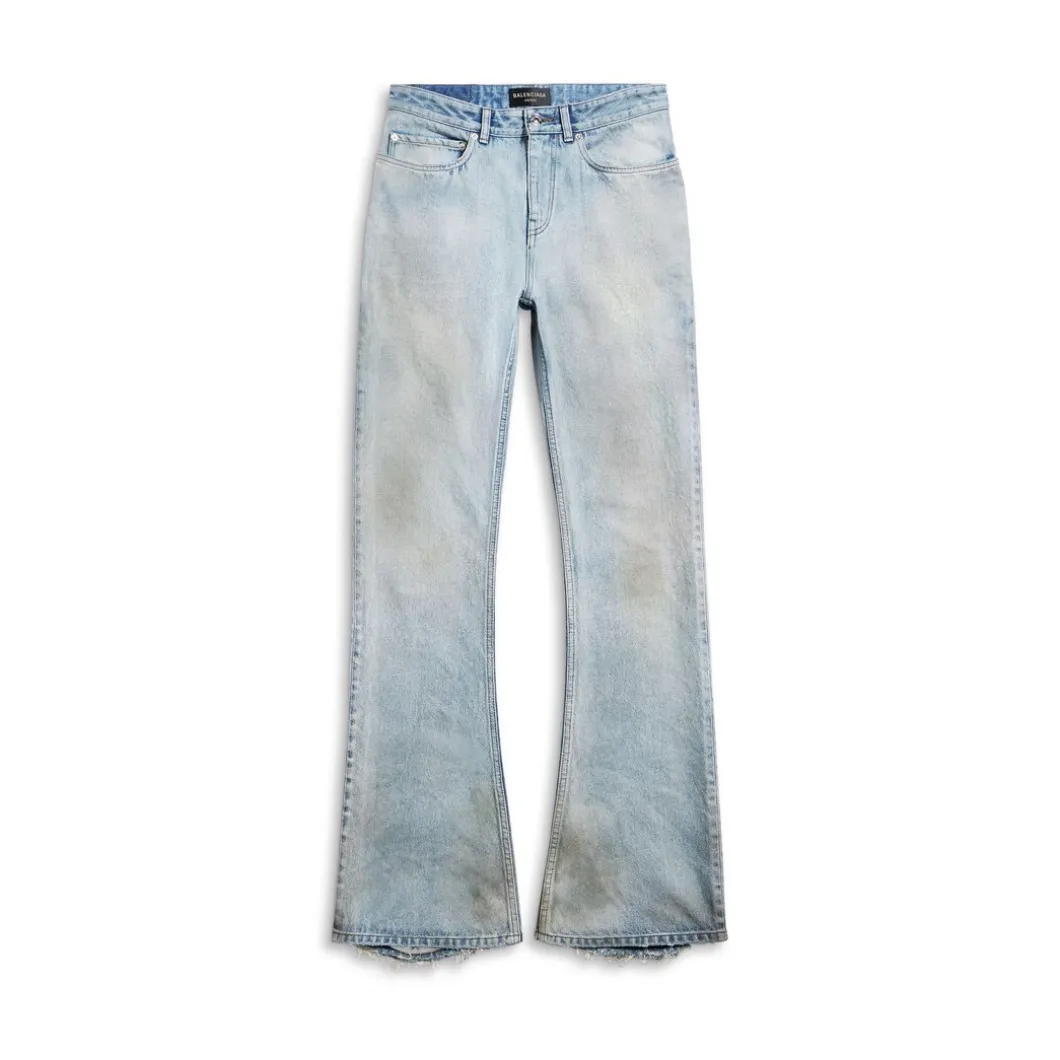 Pantaloni Bootcut in Blu