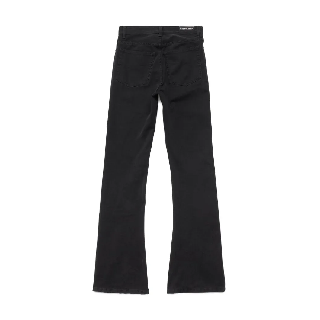 Pantaloni Bootcut in Nero
