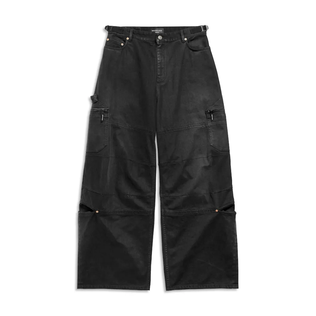 Pantaloni Cargo in Nero