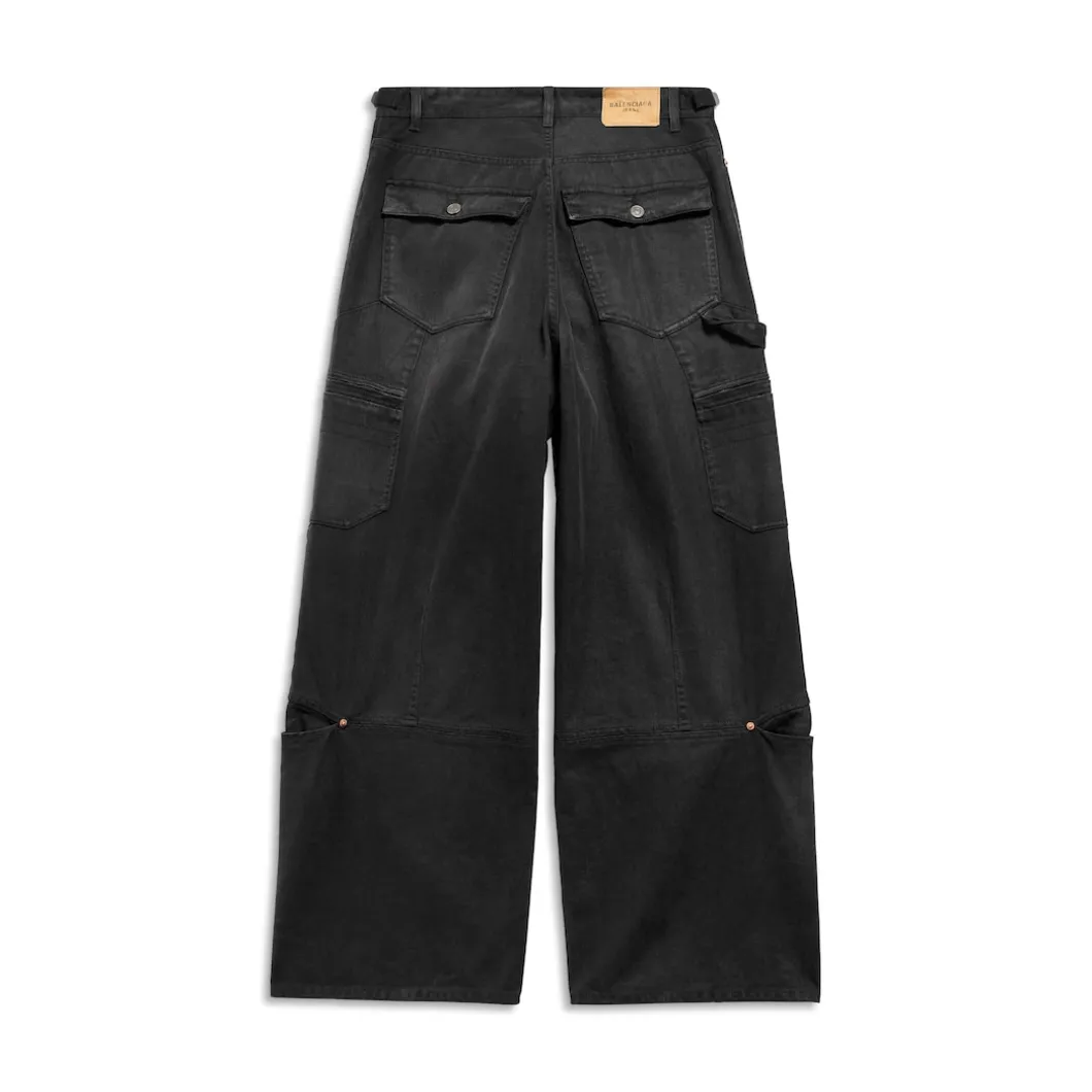 Pantaloni Cargo in Nero