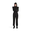 Pantaloni Cropped in Nero