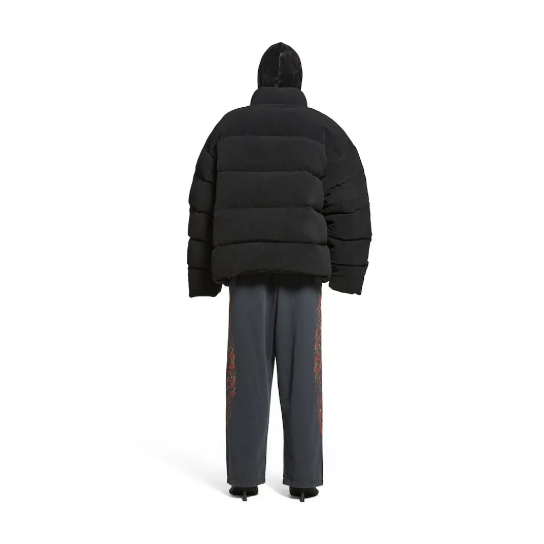 Pantaloni Da Tuta Baggy Offshore in Nero Délavé