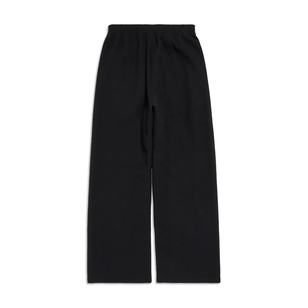 Pantaloni Da Tuta Baggy Political Campaign in Nero