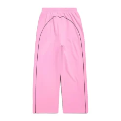 Pantaloni Da Tuta Baggy Soccer in Rosa/nero