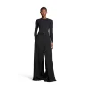 Pantaloni Double Front in Nero