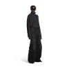 Pantaloni Flared Cargo in Nero