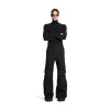 Pantaloni Flared Cargo in Nero