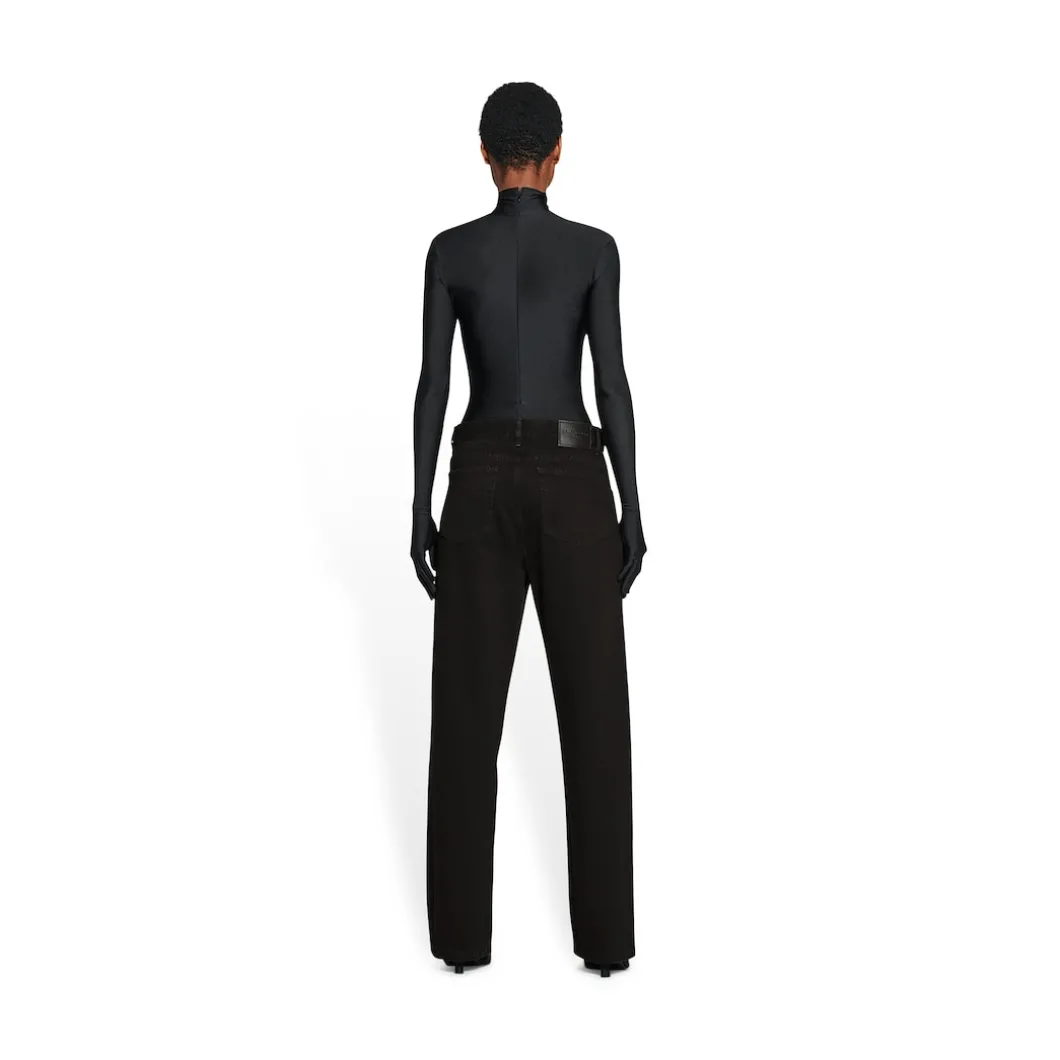 Pantaloni Large da Donna in Nero