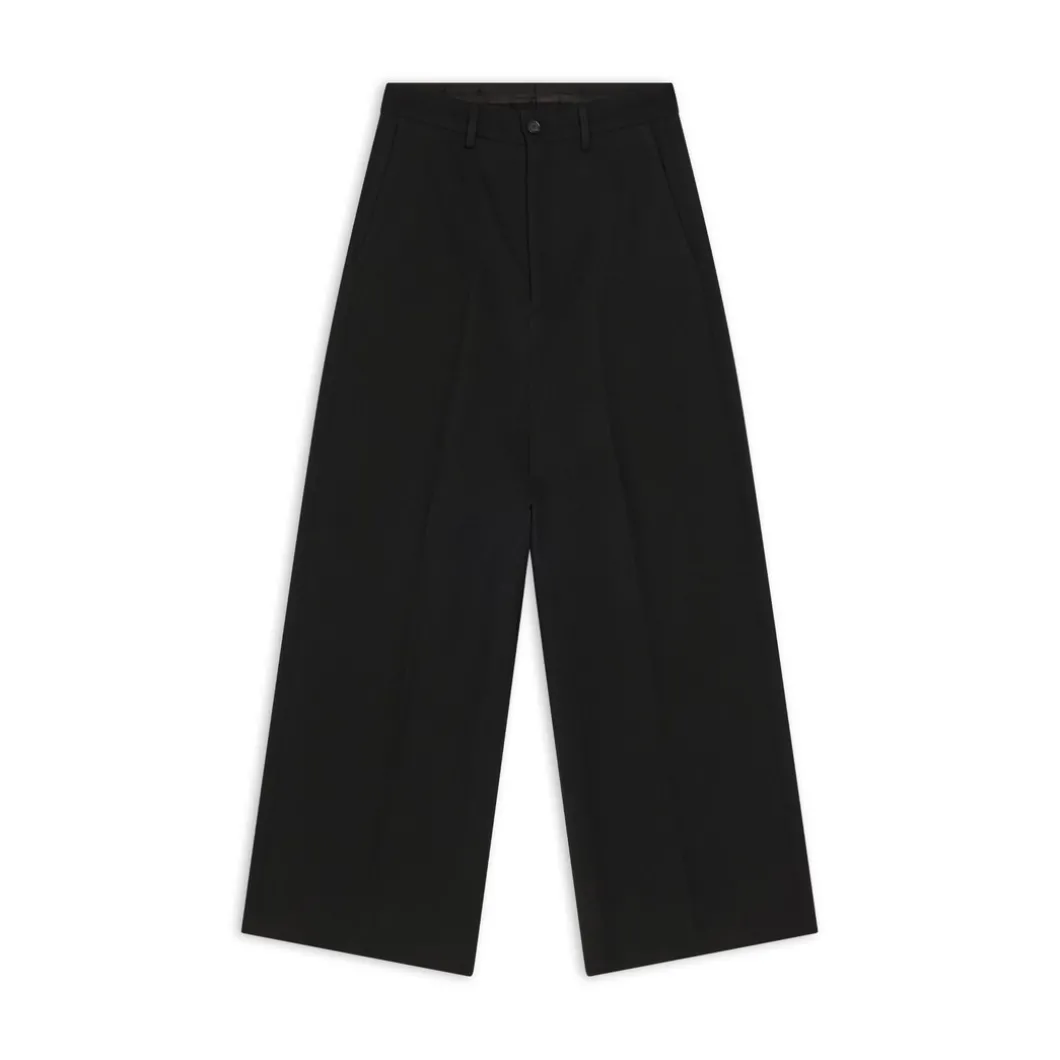 Pantaloni Low Crotch da Donna in Nero