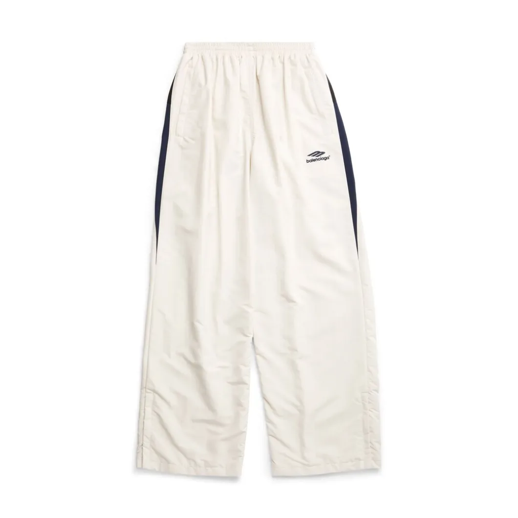 Pantaloni Tracksuit 3b Sports Icon Medium Fit in Bianco