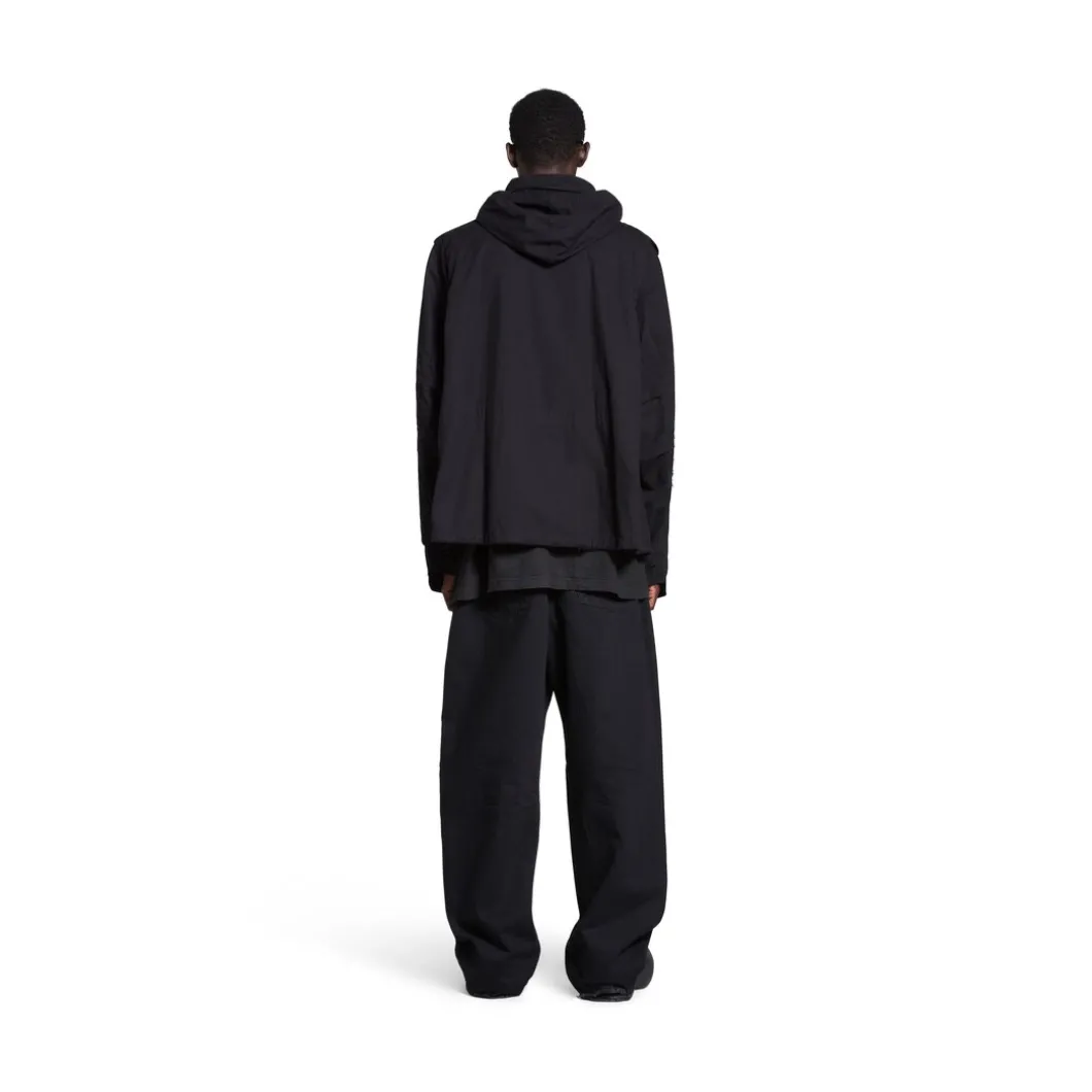 Parka Militare Balenciaga in Nero