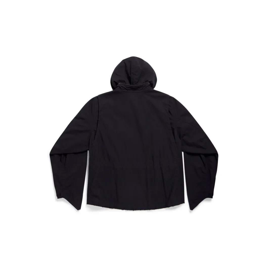 Parka Militare Balenciaga in Nero