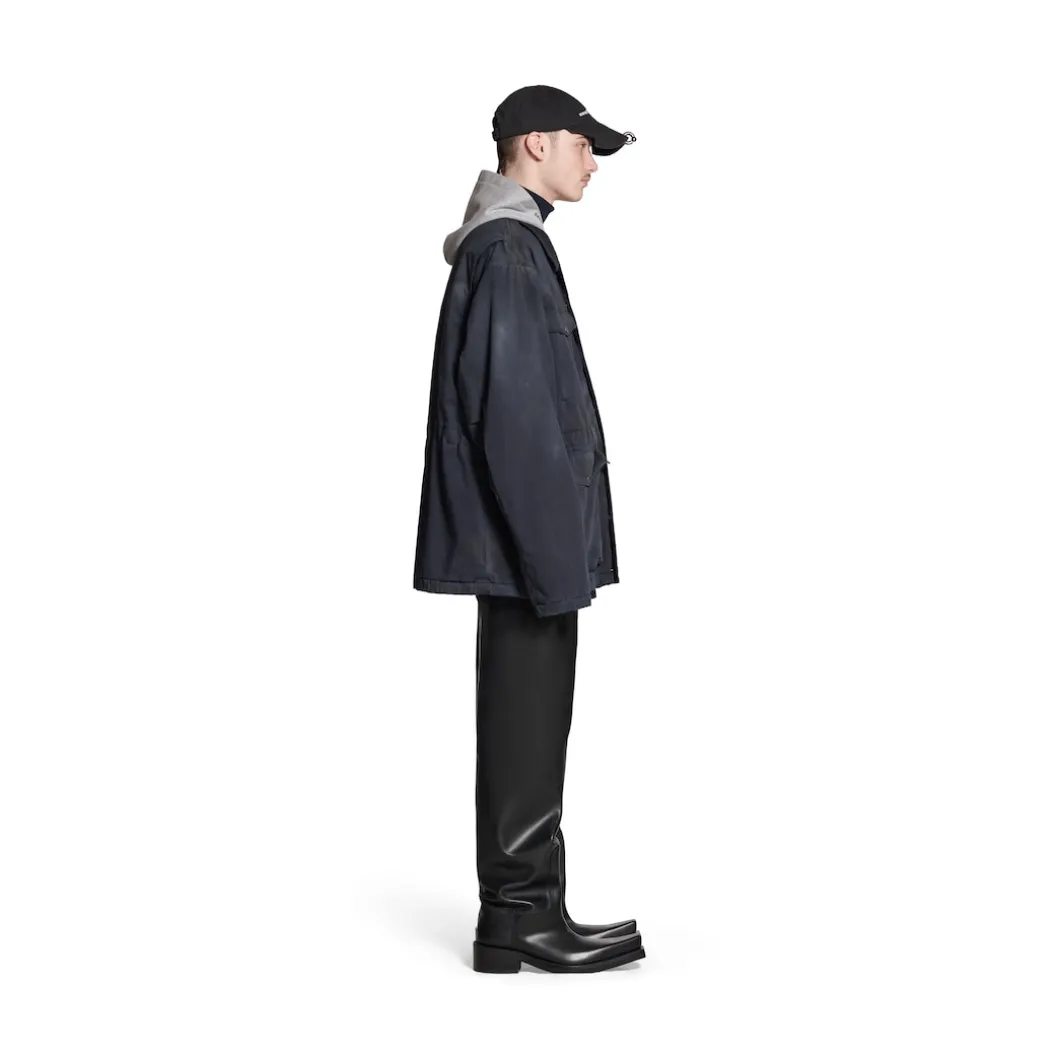 Parka Workwear Double B in Navy Scuro
