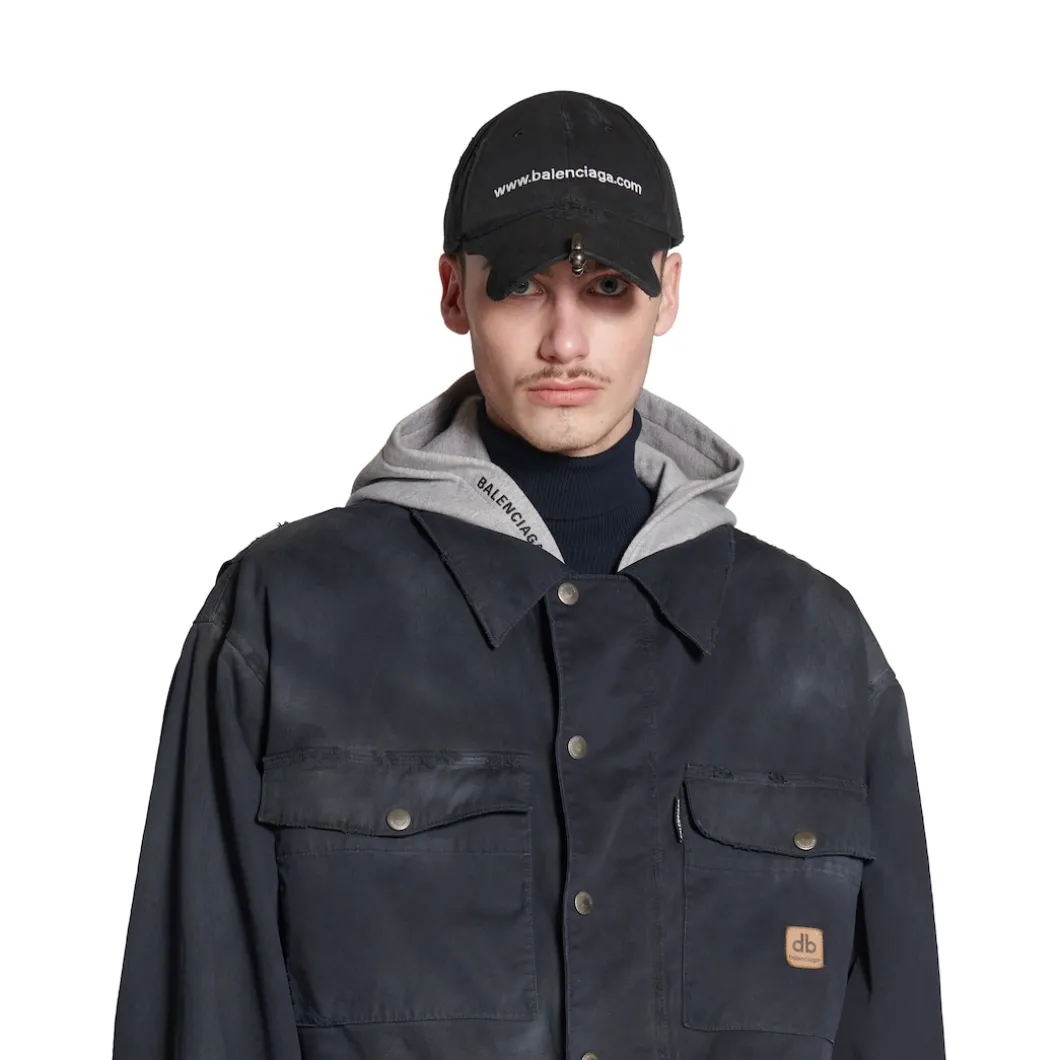 Parka Workwear Double B in Navy Scuro