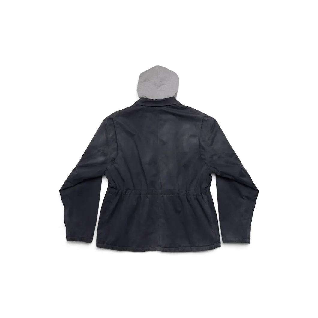 Parka Workwear Double B in Navy Scuro