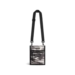 Pochette Con Tracolla Explorer Piccola Con Stampa Camouflage da Uomo in Grigio