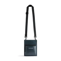 Pochette Explorer Piccola Con Tracolla da Uomo in Blu Scuro