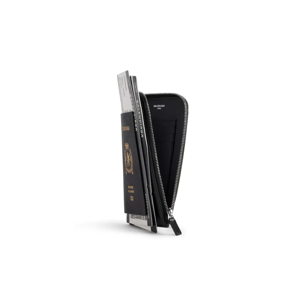 Porta Cellulare Passport da Uomo in Nero
