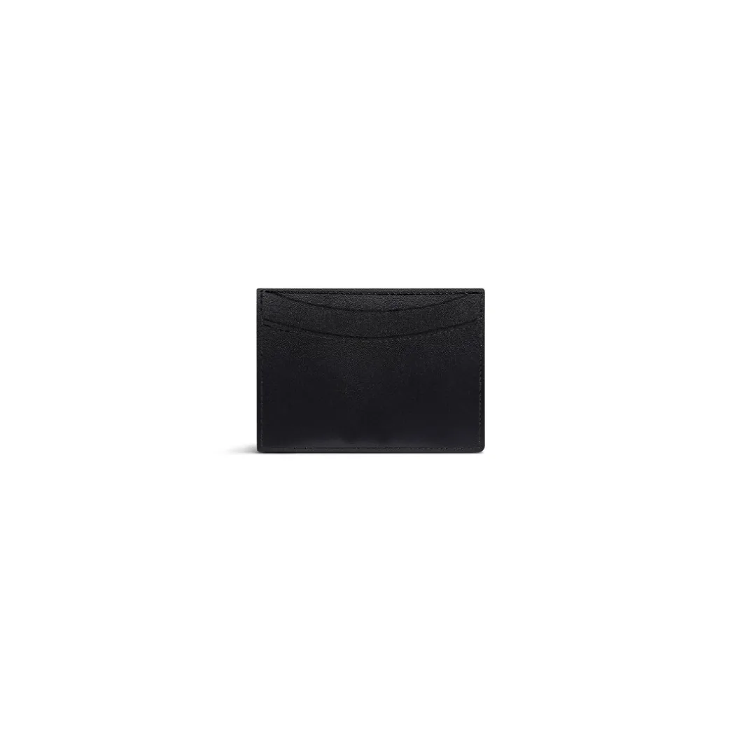 Portacarte Hourglass da Donna in Nero
