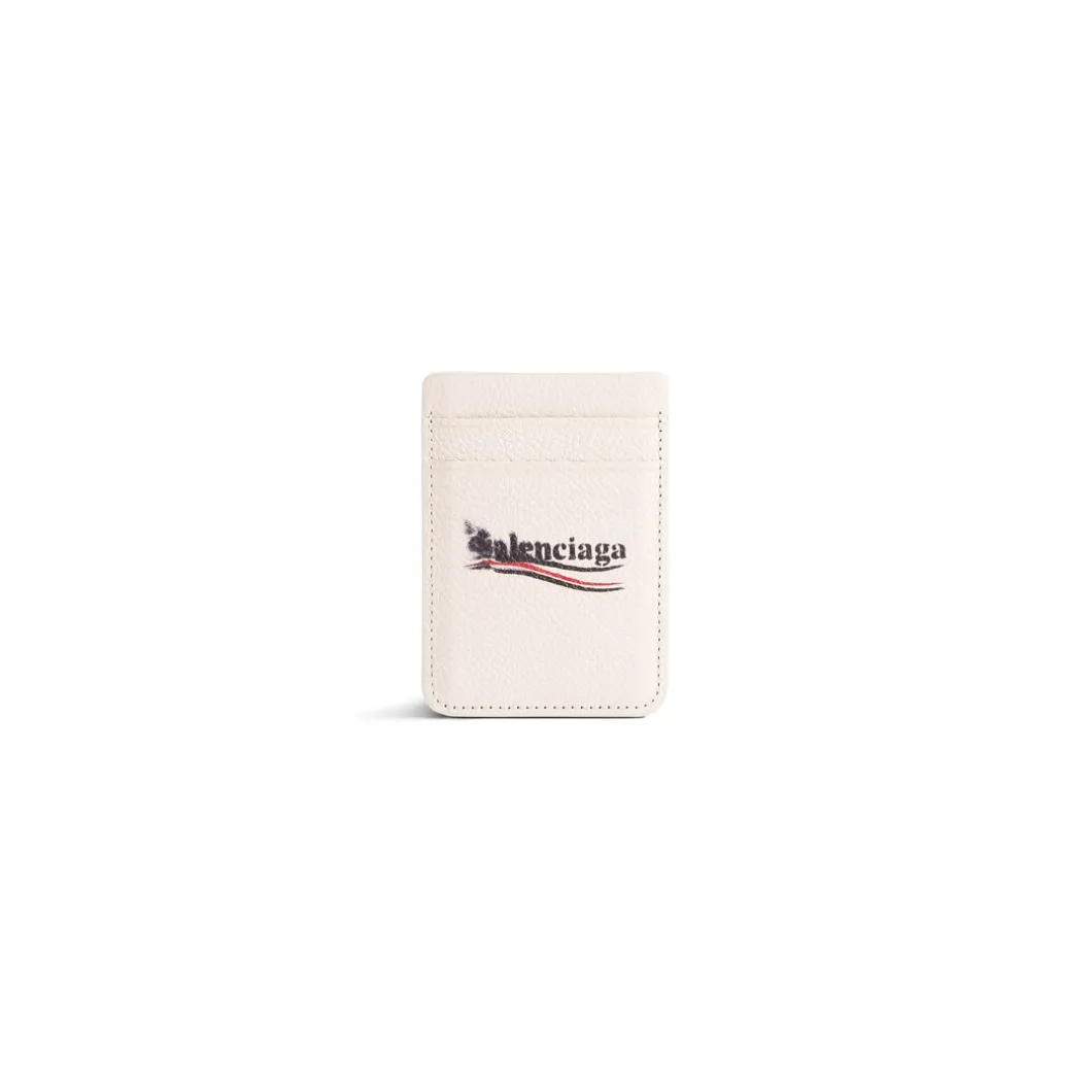 Portacarte Magnetico Cash da Uomo in Beige Chiaro