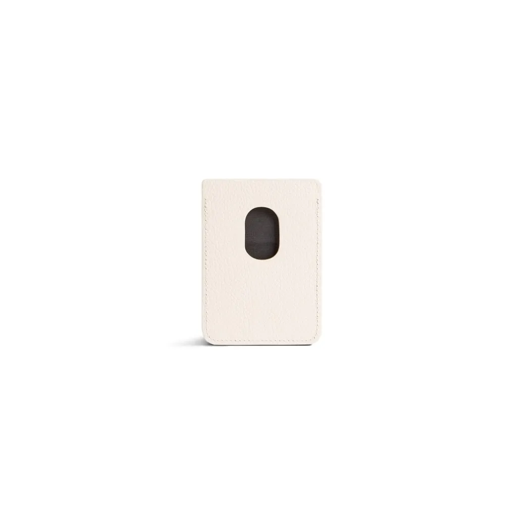 Portacarte Magnetico Cash da Uomo in Beige Chiaro