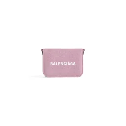 Portafoglio Con Catena Cash Mini da Donna in Rosa