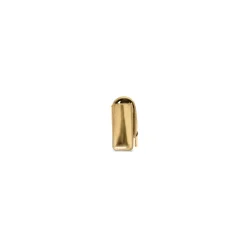 Portafoglio Con Catena Hourglass Effetto Specchio da Donna in Oro