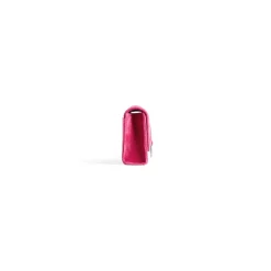 Portafoglio Con Catena Hourglass In Jersey Di Velluto da Donna in Rosa Acceso