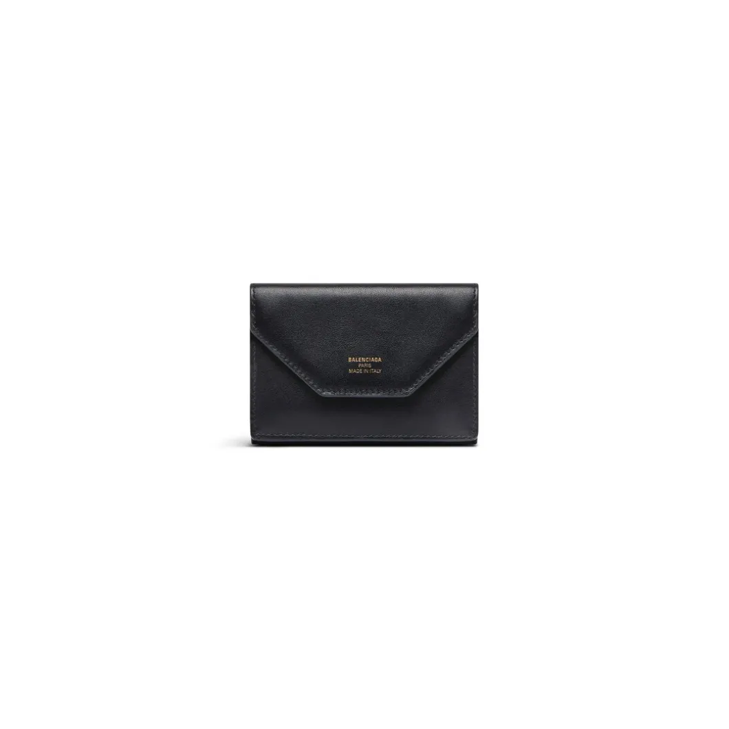 Portafoglio Envelope Mini da Donna in Nero