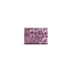 Portafoglio Le Cagole Mini Con Stampa Leopardata da Donna in Rosa