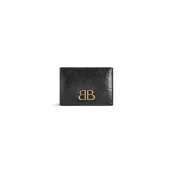 Portafoglio Monaco Mini da Donna in Nero