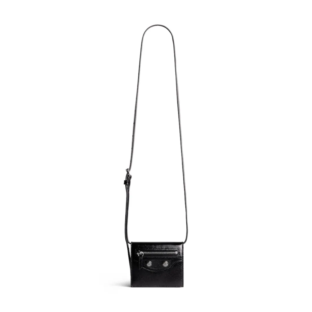 Portafoglio On Strap Le Cagole da Uomo in Nero