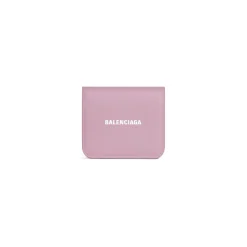 Portamonete Con Patta E Portacarte Cash da Donna in Rosa