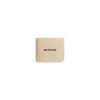 Portamonete E Portacarte Con Patta Cash  da Donna in Beige/nero
