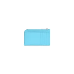 Portamonete E Portacarte Envelope Lungo  da Donna in Blu Cielo