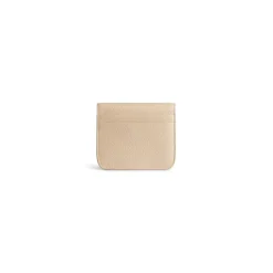 Portamonete E Portacarte Con Patta Cash  da Donna in Beige/nero