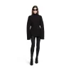 Pullover Dolcevita Hourglass da Donna in Nero