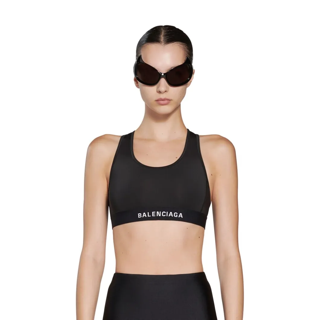Reggiseno Athletic Sporty da Donna in Nero