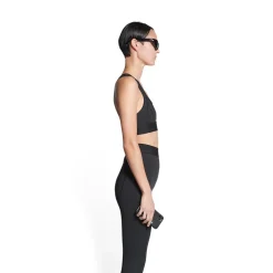 Reggiseno 3b Sports Icon Athletic Sports  da Donna in Nero