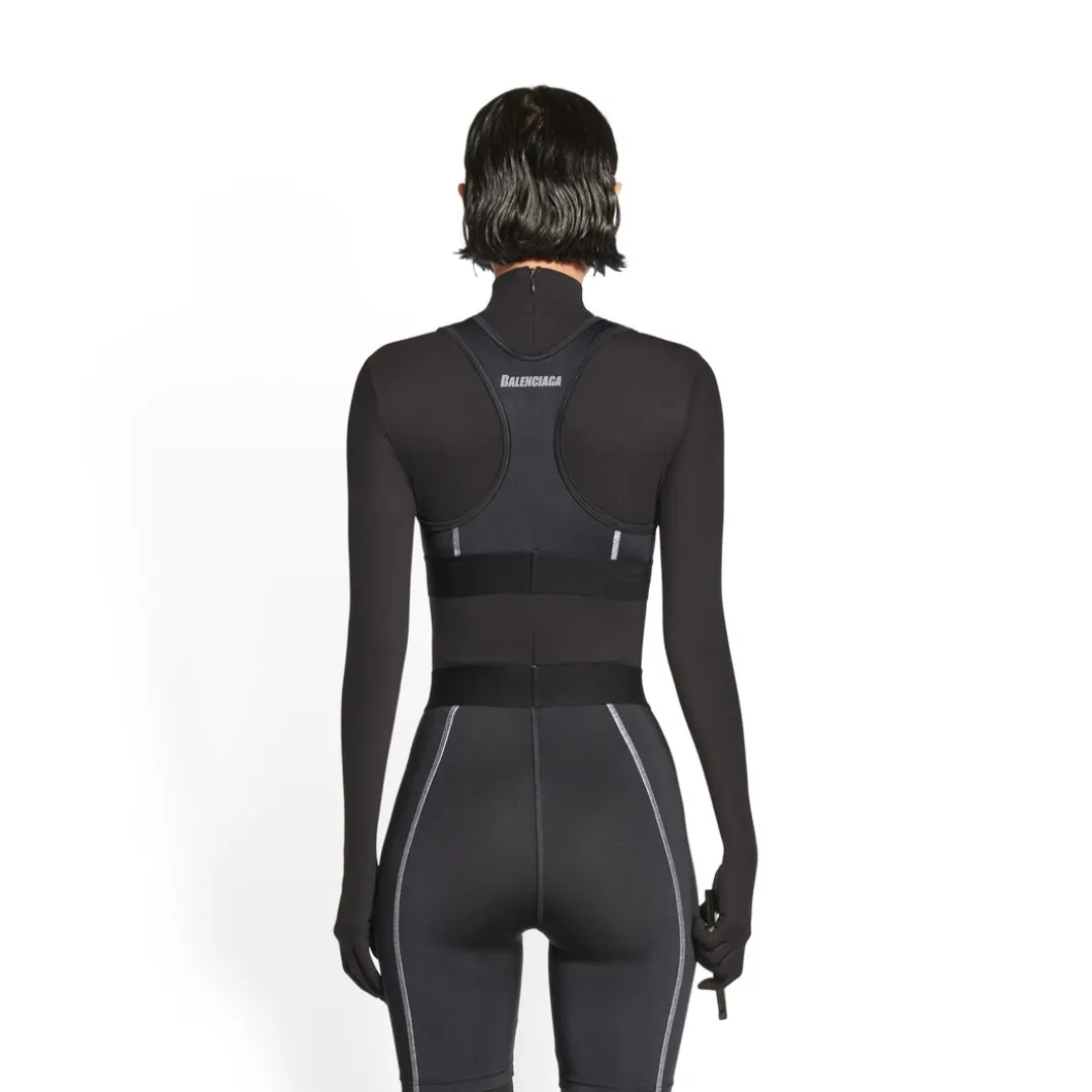 Reggiseno Sporty da Donna in Nero
