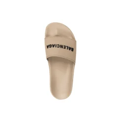 Sandali Bassi Pool Slide da Donna in Beige