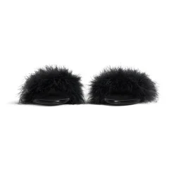 Sandali Boudoir 70 Mm da Donna in Nero