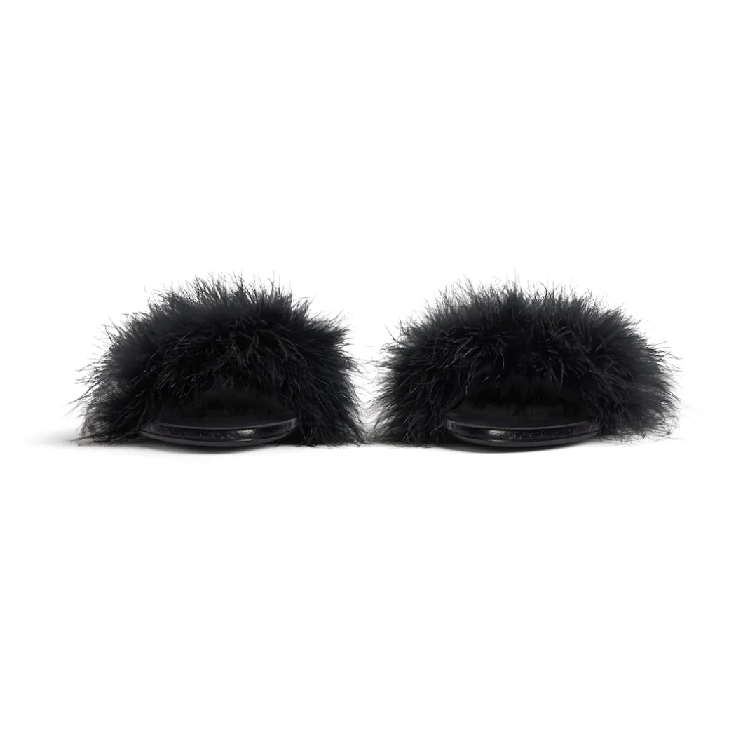 Sandali Boudoir 70 Mm da Donna in Nero