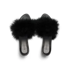 Sandali Boudoir 70 Mm da Donna in Nero