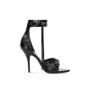 Sandali Cagole 110 Mm  da Donna in Nero