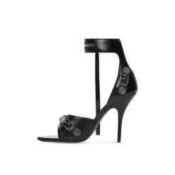 Sandali Cagole 110 Mm da Donna in Nero