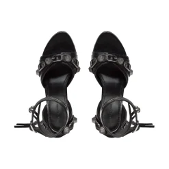 Sandali Cagole 110 Mm da Donna in Nero