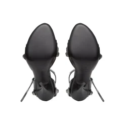 Sandali Cagole 110 Mm da Donna in Nero