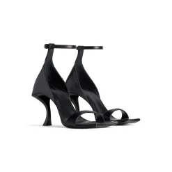 Sandali Hourglass 100 Mm  da Donna in Nero